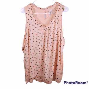 ELLE, XXL, Pink polka dot